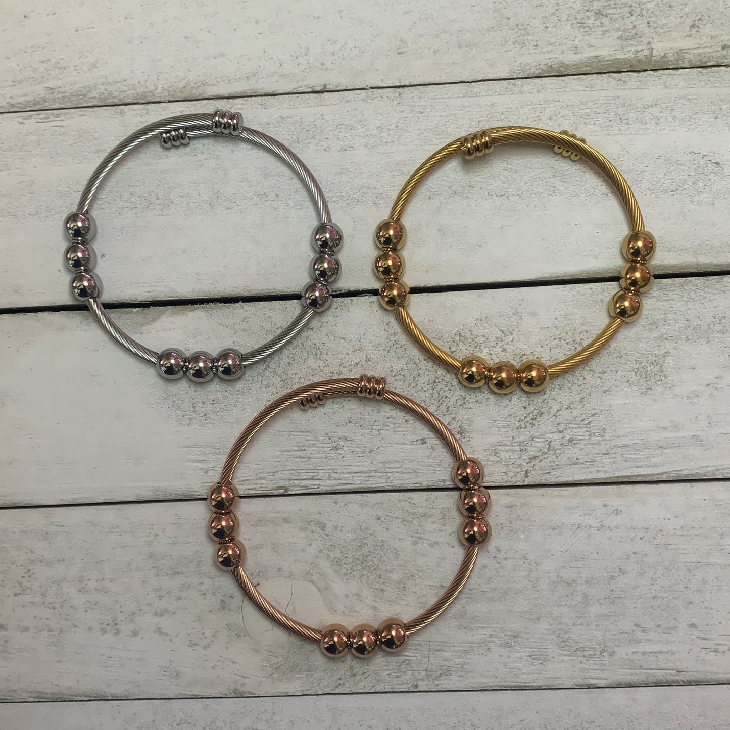 THREE BANGLE SET